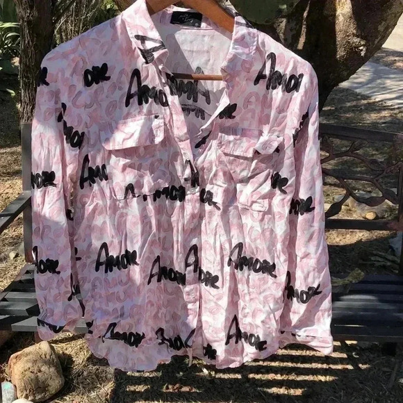 Milk and Honey Amor Blouse Size S - Picture 1 of 4